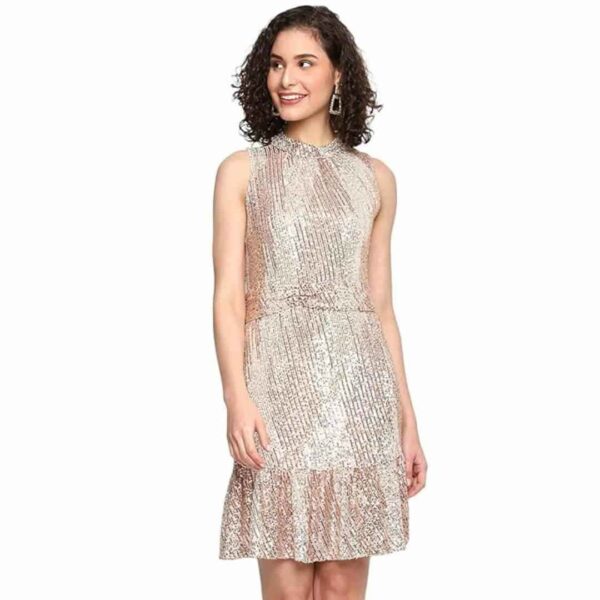 Latin Quarters Women Multicolor Dress - Image 4